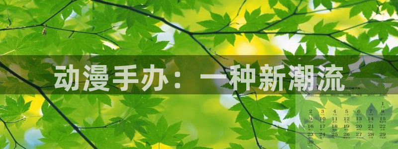 age动漫：动漫手办：一种新潮流